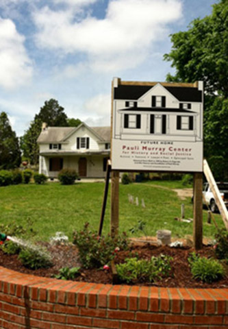 The future site of the Pauli Murray Center for History & Social Justice